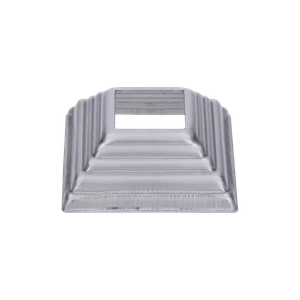 Krytka plechová, 90x90x29mm, diera:32x32mm, výlisok - slide 2