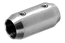 Spoj přímý (18 / 36 mm / M5) na trubku ø 12 mm, broušená nerez K320 / AISI304