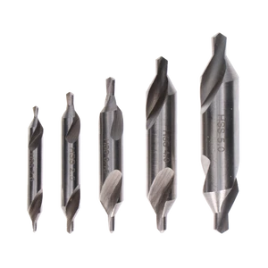 Sada 6KS středících HSS vrtáků do kovu se záhlubníkem, oboustranné vrtáky , průměr vrtáků ø1.0 - 2.0 - 2.5 - 3.15 - 4.0 - 5 mm - slide 0