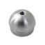 Spodek držáku madla ø42.4mm, závit M8, broušená AISI304