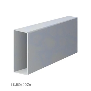 Poškodený uzavretý profil 60x40x2mm, zinkovaný DX51D+Z100, hladký L=6000mm, cena za kus - slide 0
