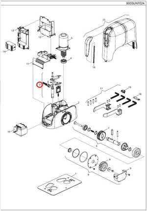 999LOCK000A00  odblokovací mechanizmus- komplet - slide 0