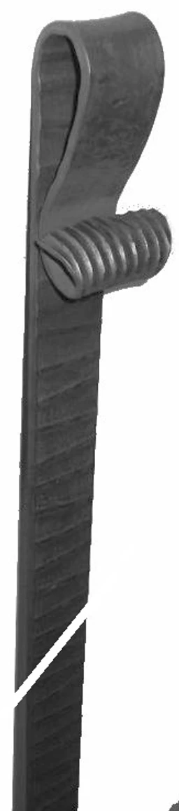 DOPREDAJ: klapačka, čierna S235, 40x6x1300mm