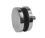 Svorka bodová na sklo 8-16 mm plochá (ø 50 mm/ M8), leštěná nerez /AISI304, balení obsahuje gumičky na sklo