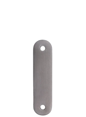 Kotvící plotna (130x30x6mm / M8), broušená nerez K320 /AISI304 - slide 0