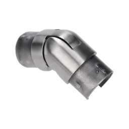 DOPREDAJ! prechod nastaviteľný ø42.4mm, narážací spoj, brúsená AISI304