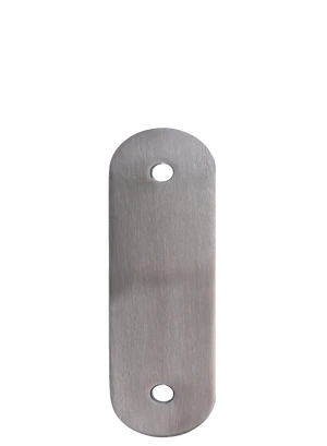 Kotviaca platňa (175x50x8mm / ø10), brúsená nerez K320 /AISI304 - slide 0