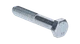 šesťhranná skrutka M16x50, DIN 931, pevnosť 8.8, pozink