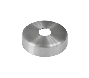 Kryt (ø 45 / 12 mm) otvor ø 12,5 mm, broušená nerez K320 / AISI304 - slide 0