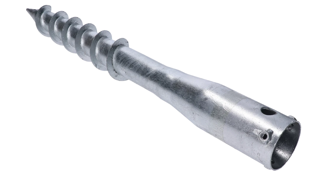 Zemní vrut, ø 68 mm, žárový pozink