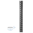 Plochá tyč vzorovaná 31x9mm, čierna S235, L-3000mm, cena je uvedená za 3m kus.