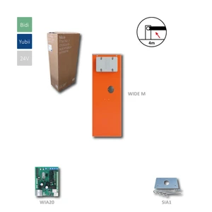 WIDEM automatická závora do 4m, 24V, do 300 cyk./h, oranžová bez majáka a bez ramena - slide 0