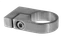 Úchyt skrutkovaný na bočné kotvenie stĺpu ø 42.4mm bez kotviacej platne, brúsená nerez K320 /AISI304