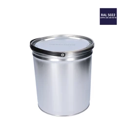 Barva antikorozní polomatná na zinek 5 kg noční-modrá