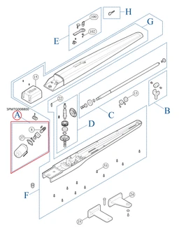 SPMTG08800 kit motoru pro TO7024