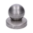 Stříška na sloupek-kulatá Základna 100 mm, koule 80 mm
