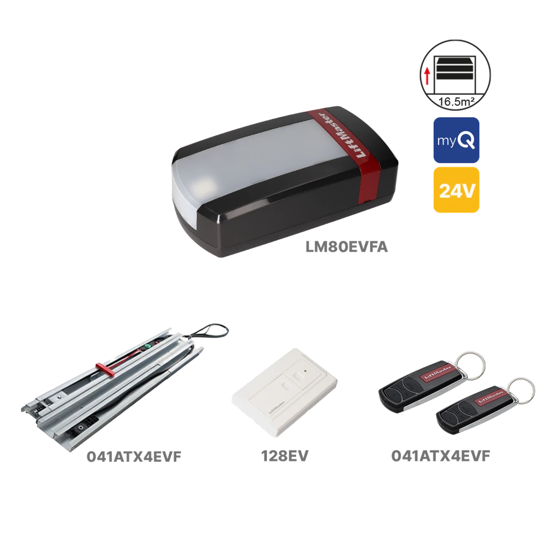 LiftMaster LM80EVFA-KIT s myQ rozhraním 828EV