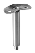 držiak madla (45° uhol) na trubku ø 42.4mm (78mm /závit M8), brúsená nerez K320 /AISI304 - slide 0