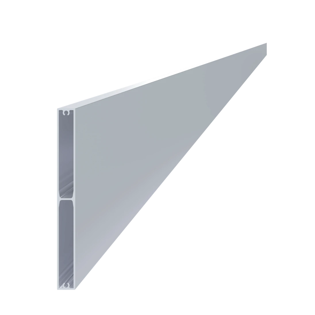 Profil 160x16mm, L-6000mm, hliník bez povrchové úpravy