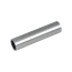 Přechod na vymezení vzdálenosti mezi sloupem (plochý) a kotevní deskou, ø 20x2,0 mm /L:85 mm, bez vnitřního šroubu, broušená nerez K320 / AISI304, bal: 1ks