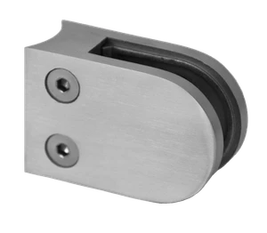Svorka na trubku ø42.4mm, sklo 6-10.76mm, brúsená AISI304 - slide 0