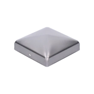 Stříška lisovaná plechová 60x60x1mm, bez povrchové úpravy - slide 0