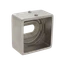Kotvení boční na madlo / jekl 40x40 mm, broušená nerez K320 / AISI304