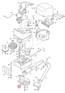 PPD1044AR01.4540 dolný kryt ramena pre POP, RAL7016