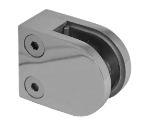 Svorka plochá, sklo 6-10.76mm, leštěná AISI304 - slide 0