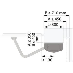 sada ramenových pohonov pre dvojkrídlovú bránu do 3m / krídlo, 2x HY7005, 1x MC800, 1x ON2E, 1x OXIBD, 1 pár BF, 1x ELAC - slide 4