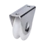 Vodící kladka ø78 mm s nylonovým kolečkem na montáž pod rám, pro profil C902IX16, nosnost 200kg, nerez / AISI304
