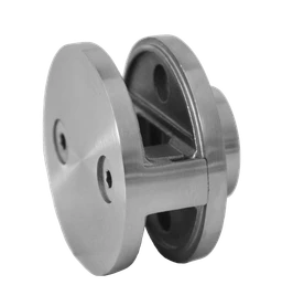 Svorka skla stredová ø60mm, sklo 8-12mm, brúsená AISI304