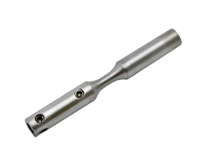 Úchyt pro nerezové lanko ø5 mm (100 mm / ø12 mm), broušená nerez K320 / AISI304 - slide 0