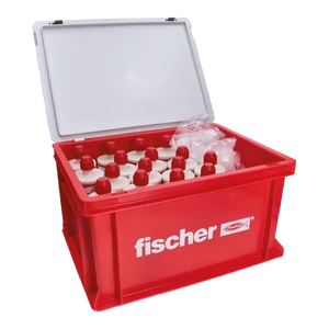Praktický montážny box Fischer HWK obsahujúci 16 x chemickú maltu Fischer FIS VL 410 C - slide 0