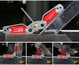 svařovací magnet s nastaviteľnými uhlami, síla: 35kg, neodymový - slide 2