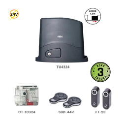 900KTU4324KSD TURBO S KIT pre posuvné brány do 400kg, 24V