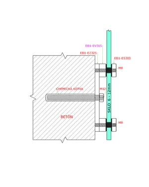 Prechod na vymedzenie vzdialenosti, ø 30mm /ø 8mm /L: 15mm, brúsená nerez K320 /AISI304, bal: 1ks - slide 3