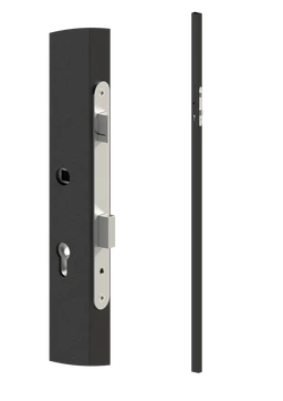 Profil 50x30x1.5mm, H-2000mm se zámkem bez zapuštění