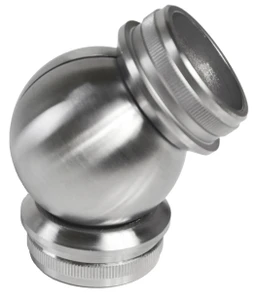 Spojka s kloubem na trubku ø42.4mm, broušená nerez AISI304