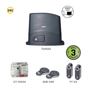 900KTU4324KSD TURBO S KIT pre posuvné brány do 400kg, 24V - slide 1