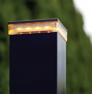 Výstražné LED světlo, 12V/24V/230V sloupek 80x80/100x100mm - slide 2