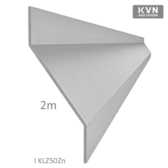 Z-profil-lamela L-2000mm, 23x34x23x1,5mm, zinkovaný plech, použitie pre plotovú výplň, možnosť použiť s KU50Zn na jokel 50mm, cena za 2 metrový kus