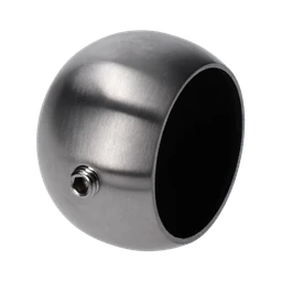 Ukončenie na trubku ø42.4mm, brúsená AISI304