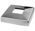 kryt spodnej príruby (108x108/25x1.5mm), otvor: 40.5x40.5mm, na profil 40x40mm, brúsená nerez K320 /AISI304 - slide 0