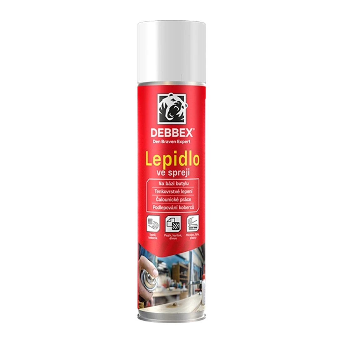 Lepidlo ve spreji DEBBEX, 400 ml