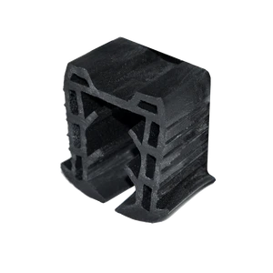Gumové těsnění pro madlo s drážkou 24x24mm, sklo 12-12.76mm - slide 0