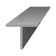 Tyč prierezu T 30x30x4mm, čierna S235, rovnomerná L=3000mm, cena za 1ks(3m)