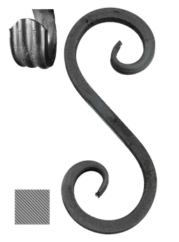 Esko 12 x 12 mm, 230 x 80 mm, hladké