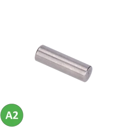 Bezpečnostný kolík ku svorke skla, brúsená nerez K320/AISI304 priemer 6mm, dĺžka 20mm