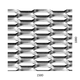 Tahokov Zn, kosočtvercové oko: 44x12mm, mostík: 5mm (1500x1000x1.5mm), orientace oka: rozměr oka 44mm je rovnoběžná s rozměrem tabule 1500mm